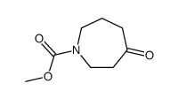 1H-Azepine-1-carboxylic acid, hexahydro-4-oxo-, Methyl ester structure