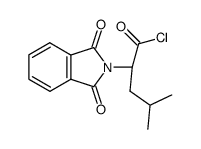 N-Phthaloylleucylchlorid Structure