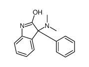3-(dimethylamino)-3-phenyl-1H-indol-2-one结构式