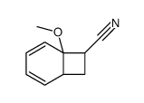 6-methoxybicyclo[4.2.0]octa-2,4-diene-7-carbonitrile Structure
