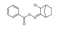 Benzoat des 3-Chlor-norcampher-oxims结构式