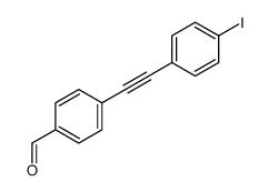 4-[2-(4-iodophenyl)ethynyl]benzaldehyde Structure
