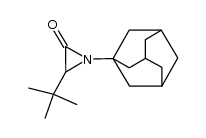 1-(1-adamantyl)-3-tert-butylaziridinone Structure