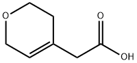 2-(3,6-dihydro-2H-pyran-4-yl)acetic acid structure