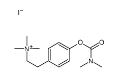 2-[4-(dimethylcarbamoyloxy)phenyl]ethyl-trimethylazanium,iodide Structure
