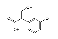 (R,S)-3-Hydroxy-2-(3-hydroxyphenyl)propionic Acid结构式