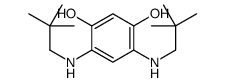 4,6-bis(2,2-dimethylpropylamino)benzene-1,3-diol结构式