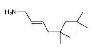 5,5,7,7-tetramethyloct-2-en-1-amine结构式