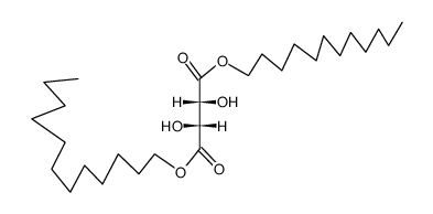 didodecyl [R-(R*,R*)]-tartrate Structure