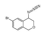 4-azido-6-bromoisochroman结构式