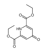 DIETHYL 4-HYDROXYPYRIDINE-2,6-DICARBOXYLATE structure