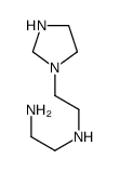 N'-(2-imidazolidin-1-ylethyl)ethane-1,2-diamine结构式