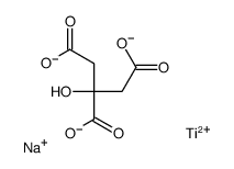 citric acid, sodium titanium salt picture