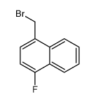 1-(bromomethyl)-4-fluoro-1-naphthalene Structure