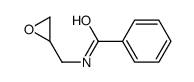 N-(oxiran-2-ylmethyl)benzamide Structure