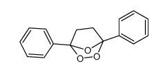 1,4-diphenyl-2,3,7-trioxabicyclo[2.2.1]heptane Structure