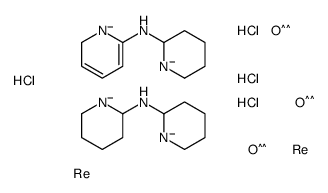 oxo(oxorheniooxy)rhenium,N-piperidin-1-id-2-ylpiperidin-1-id-2-amine,N-piperidin-1-id-2-yl-2H-pyridin-1-id-6-amine,tetrahydrochloride Structure