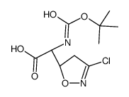 N-tert-Butoxycarbonyl Acivicin structure