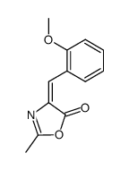 5(4H)-OXAZOLONE, 4-[(2-METHOXYPHENYL)METHYLENE]-2-METHYL-结构式