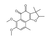 (+)-2,3-Dihydro-7,8-dimethoxy-2,3,3,9-tetramethylnaphtho[1,2-b]furan-4,5-dione picture