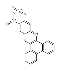 12-azido-11-nitrophenanthro[9,10-b]quinoxaline结构式