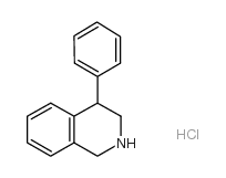 4-Phenyl-1,2,3,4-tetrahydroisoquinoline hydrochloride structure