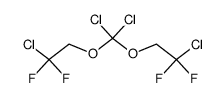 dichlorobis(2-chloro-2,2-difluoroethoxy)methane Structure