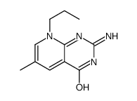 Pyrido[2,3-d]pyrimidin-4(8H)-one, 2-amino-6-methyl-8-propyl- (9CI)结构式