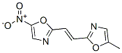 Oxazole, 5-methyl-2-[2-(5-nitro-2-oxazolyl)ethenyl]- (9CI)结构式