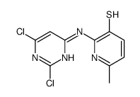 2-(2,4-Dichloropyrimidin-6-ylamino)-6-methyl-1H-pyridinium-3-thiolate picture