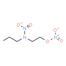 2-(nitropropylamino)ethyl nitrate structure