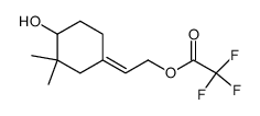 (EZ)-6-hydroxy-2-ochtoden-1-yl trifluoroacetate Structure