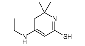 4-(ethylamino)-2,2-dimethyl-1,3-dihydropyridine-6-thione结构式