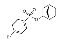 endo-2-norbornyl p-bromobenzenesulfonate Structure