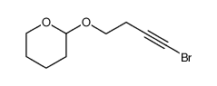 2-[(4-bromobut-3-yn-1-yl)oxy]tetrahydro-2H-pyran Structure