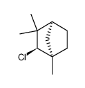 endo-2-chloro-1,3,3-trimethylbicyclo[2.2.1]heptane Structure