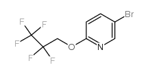 5-bromo-2-(2,2,3,3,3-pentafluoropropoxy)pyridine Structure