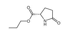 propyl 5-oxo-L-prolinate Structure