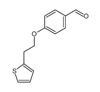 4-[2-(2-thienyl)ethoxy]benzaldehyde结构式