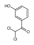 2,2-dichloro-1-(3-hydroxyphenyl)ethanone结构式