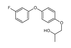 1-[4-(3-fluorophenoxy)phenoxy]propan-2-ol Structure