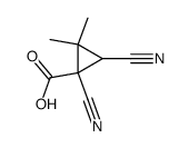 1,3-dicyano-2,2-dimethyl-cyclopropanecarboxylic acid picture