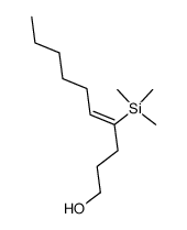(Z)-4-(trimethylsilyl)dec-4-en-1-ol Structure