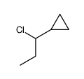 1-chloropropylcyclopropane结构式