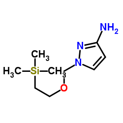 1-((2-(三甲基硅烷基)乙氧基)甲基)-1H-吡唑-3-胺图片
