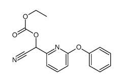 [cyano-(6-phenoxypyridin-2-yl)methyl] ethyl carbonate结构式