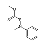 O-methyl (N-methylanilino)sulfanylmethanethioate Structure
