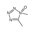 1,5-dimethyl-1-oxidotetrazol-1-ium Structure