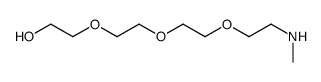 Hydroxy-PEG4-methylamine Structure