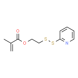甲基丙烯酸2-(2-吡啶基二硫代)乙酯	(含稳定剂MEHQ)结构式